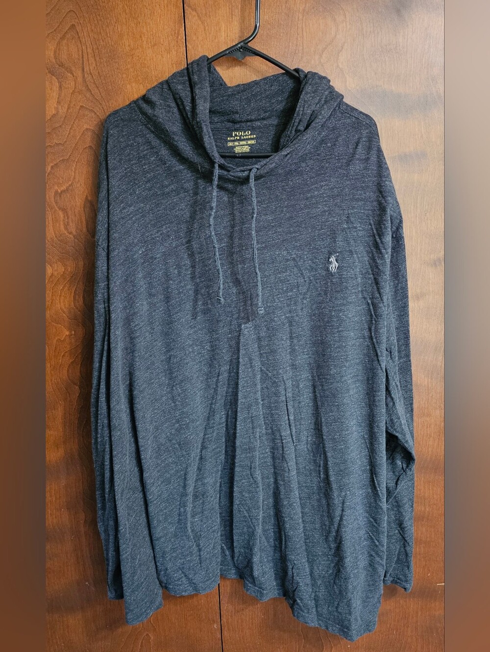 Polo Ralph Lauren Long Skeeve Hoodie Tee 4xlt
